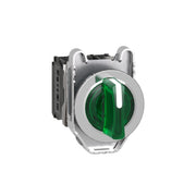 Schneider Electric - Wahlschalter, Komplettgerät Leuchtwahlschalter XB4FK133B5 1S+1Ö,gn,24-24V