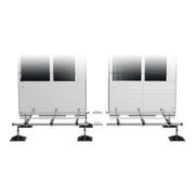2 Emme Clima - Aufstellsystemkomponente 40kW auf dem Aufstellsystem AET300HG