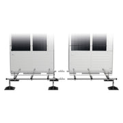 2 Emme Clima - Aufstellsystemkomponente 40kW auf dem Aufstellsystem AET300HG