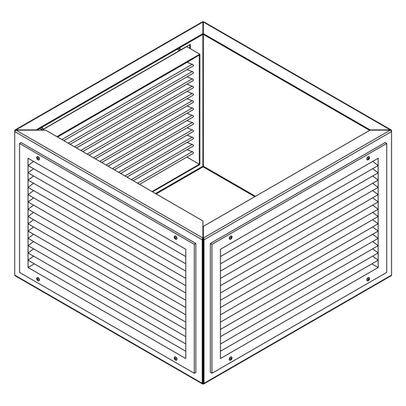 S-Klima - Ausblassockel EAS1D