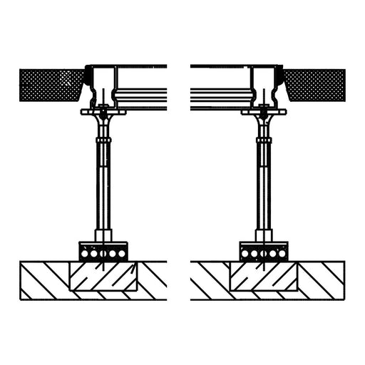 S-Klima - Doppelbodensockel EDB3XL