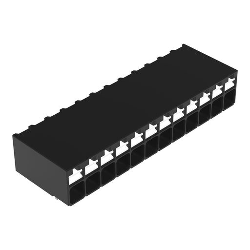 WAGO GmbH & Co. KG - Leiterplattenklemme THR-Leiterplattenklemme 20861212300000900000 Drücker,1,5mm²,sw − 1660 Stück