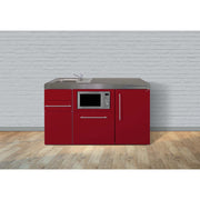 Stengel - Mini-Küche Miniküche Premiumline MPGSMBR150GSMWIKFreB Bordeauxrot