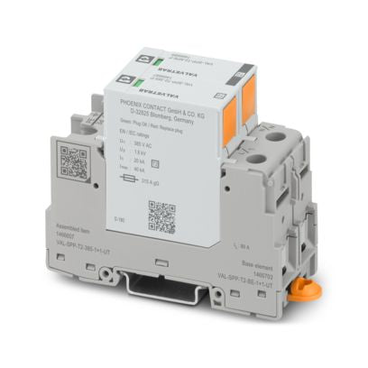 Phoenix Contact - Überspannungsableiter für Energietechnik/Stromversorgung Überspannungsableiter VAL-SPP-T2-3#1466607 Typ 2