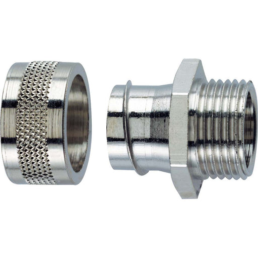 Lapp Zubehör - Metall-Schutzschlauch-Verschraubung SILVYN-LGF-2-M-40X1,5 LGF-2-M 40x1,5 − 4 Stück
