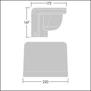 Thorn - Decken - /Wandleuchte LED - Wandstrahler RAA L 1L50 #96632100 830