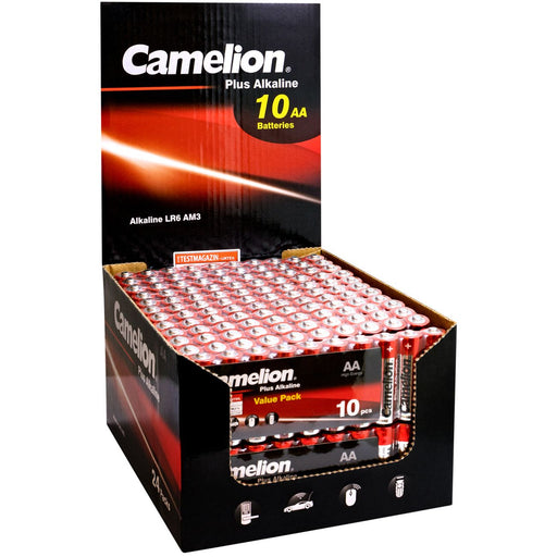 Hückmann - Batterie 1,5V Mignon AA LR6/Mignon(VE 10) 10er Folie Camelion − 24 Packung