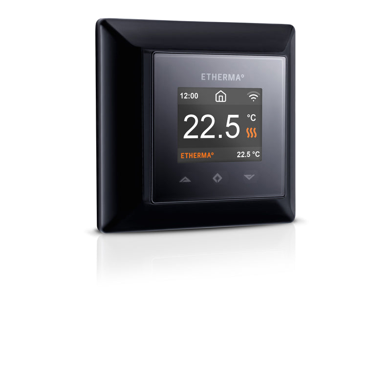 Etherma - Smart-Thermostat eTOUCH-PRO-1-B m.Wi-Fi+AppSteuerung