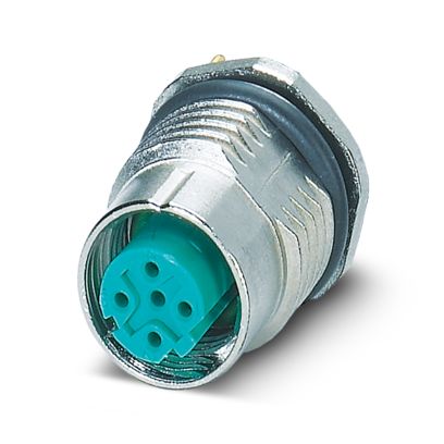 Phoenix Contact - Rundsteckverbinder, feldkonfektionierbar (Industriesteckverbinder) Gerätesteckverbinder SACC-DSI-FSD#1239817 Hinterwand − 20 Stück