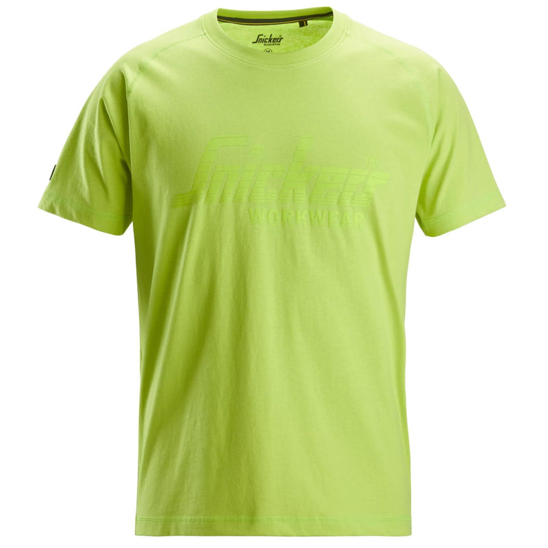 Snickers Workwear - T-Shirt Logo T-Shirt 25902500008 XXL lime