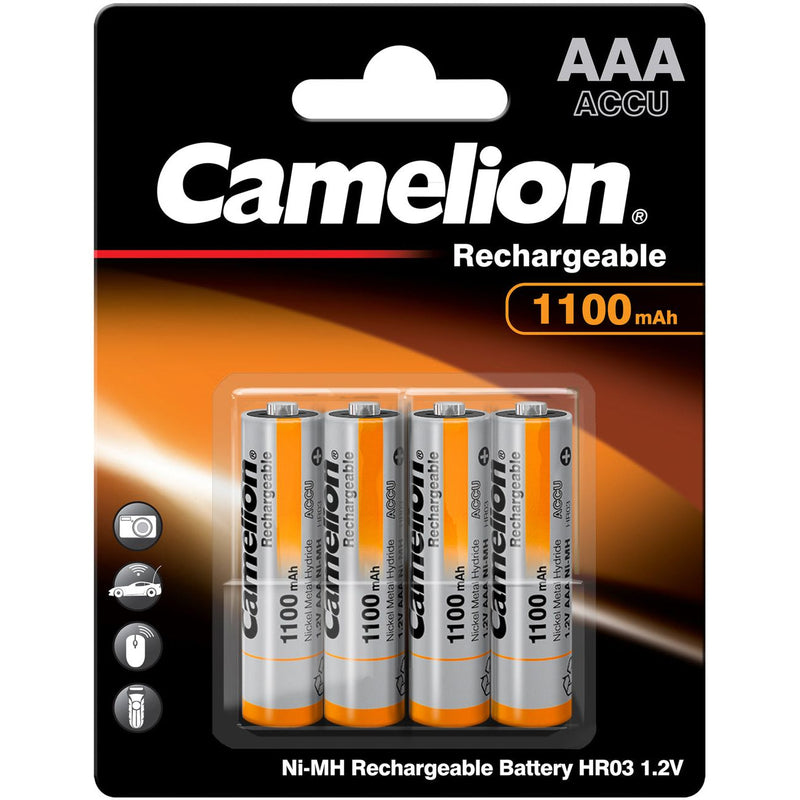 Hückmann - Akku 1,2V Micro AAA 135110(VE 4) 1.100mAh Bli4