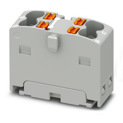 Phoenix Contact - Durchgangs-Reihenklemme Verteilerblock PTFIX 4X1,5 GY-EX − 30 Stück