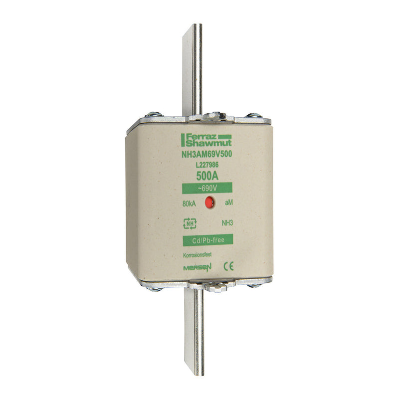 Mersen - Messersicherung Sicherungseinsatz NH aM NH3AM69V450 Gr.3 450A sfü KM