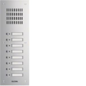 Elcom - Klingeltableau für Türkommunikation UP-Türstation TVG-8/1 eds 8Tast.1-reih.,eds mt