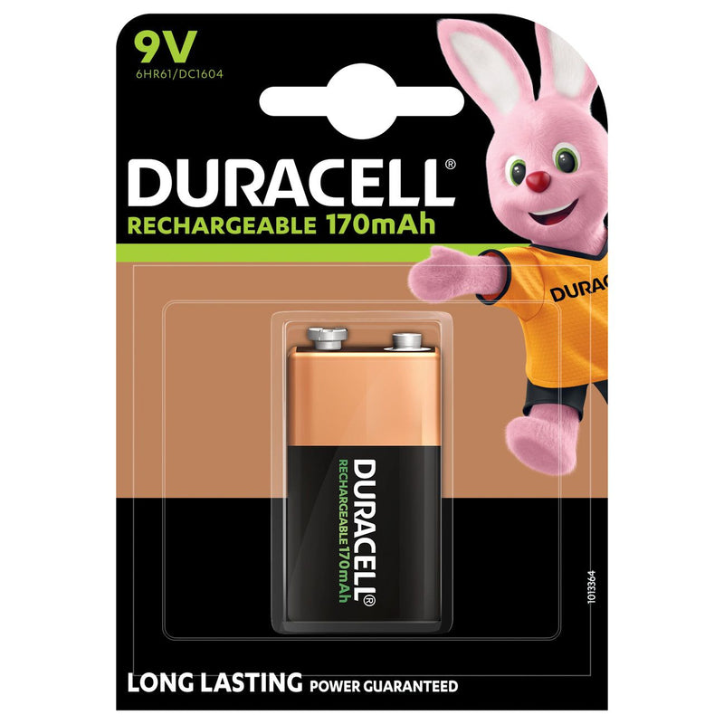 Hückmann - Akku 9V Block E 148064 170mAh Bli1 Duracell