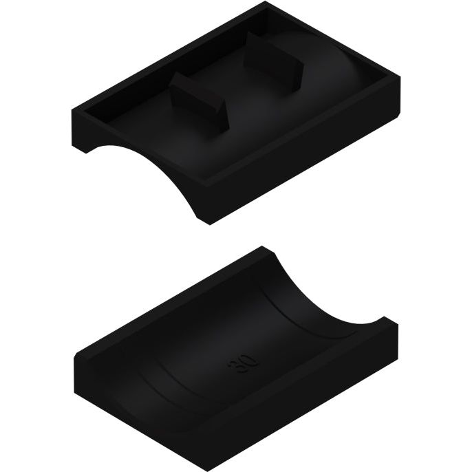 Niedax - Gegenwanne für Bügelschelle Gegenwanne GW 50 − 1 Stück