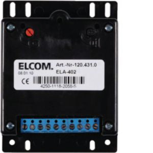 Elcom - Funktionsmodul für Türkommunikation Türelektronik ELA-402 B75 H99 T27 mm