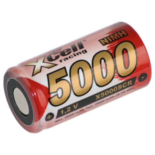 Hückmann - Akku Ni-MH 1,2V Sub-C X5000SCR 5000mAh Ind. XCell