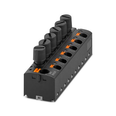 Phoenix Contact - Sicherungs-Reihenklemme Funktionsverteilerblock PTFIX 10/6X4#1172142 − 8 Stück