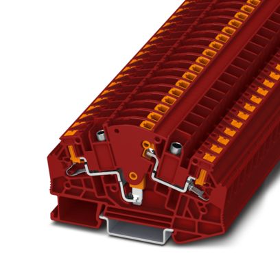 Phoenix Contact - Trenn- und Messtrenn-Reihenklemme Messwandler-Trennklemme PTVME 6/S-P RD − 50 Stück