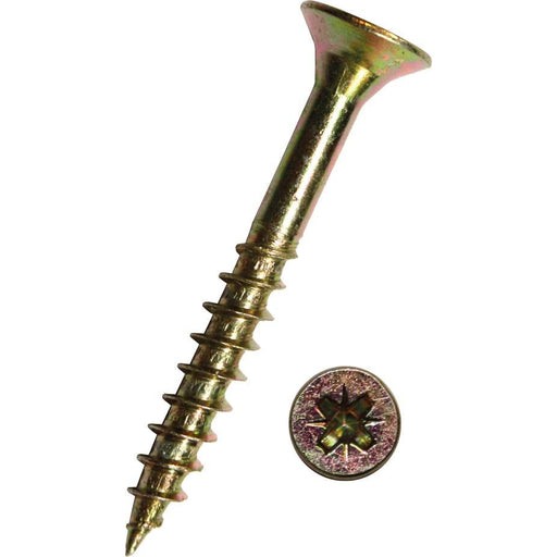 Dresselhaus - Holz-/Spanplattenschraube JD-79 Spanpl.-Schrauben 1132/021/52 3,5x40 Senkkopf, PZ Teilg. − 50 Stück