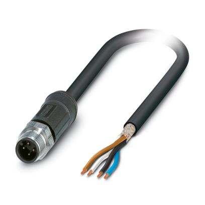 Phoenix Contact - Konfektioniertes Sensor-Aktor-Kabel Sensor-/Aktor-Kabel SAC-4P-M12MS#1553563 − 25 Stück