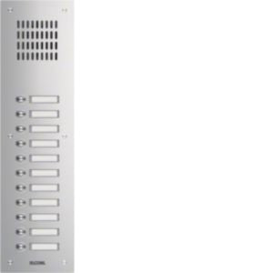 Elcom - Klingeltableau für Türkommunikation UP-Türstation TVG-11/1 eds 11Tast.1-reih.eds mt