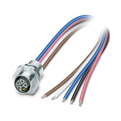 Phoenix Contact - Patchkabel Kupfer Gerätesteckverbinder SACC-E-M12FS#1239542 Vorderwand