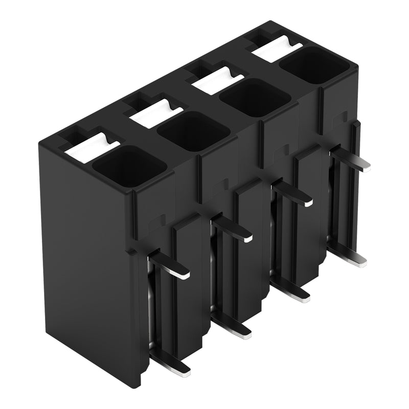 WAGO - Leiterplattenklemme THR-Leiterplattenklemme 2086-3204/300-000 Drücker,1,5mm²,sw − 168 Stück
