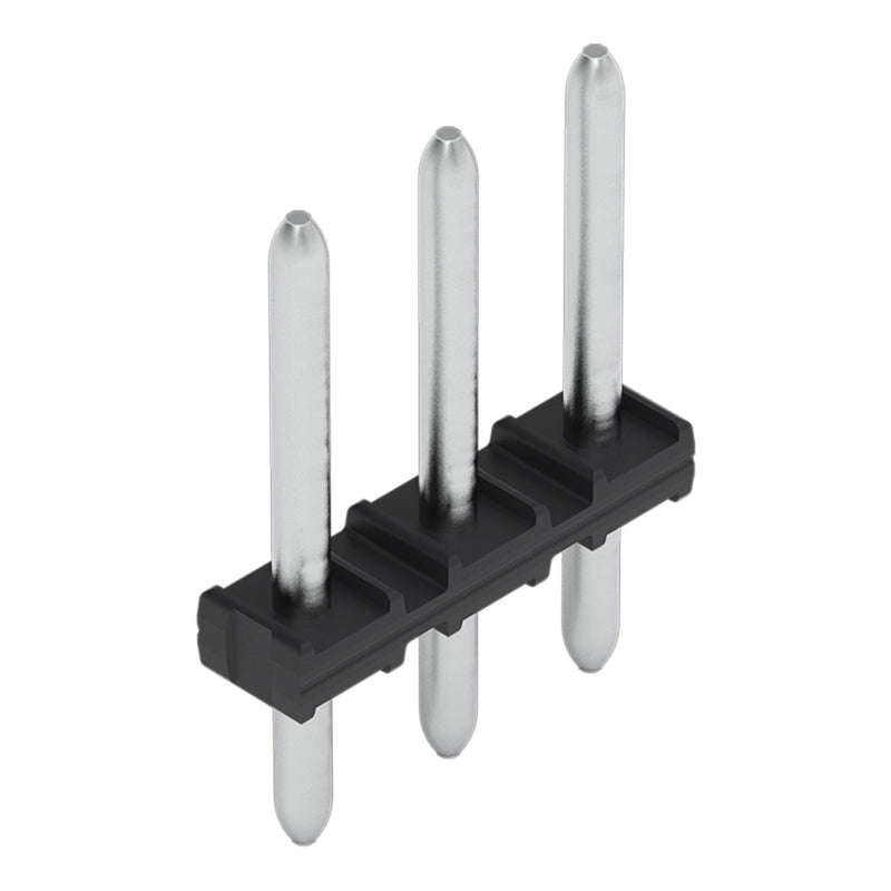 WAGO - Leiterplattensteckverbinder THT-Stiftleiste Lötstift 2091-1703 1,0 mm,gerade,sw − 500 Stück