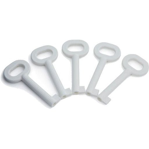 WindowMaster - Schlüssel für Gehäuse/Schränke Ersatzschlüssel WSK 398 01 (VE5) f. RWA-Bedienstelle