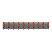 WAGO - Leiterplattenklemme 2601-3510 1,5mm²,gr − 10 Stück