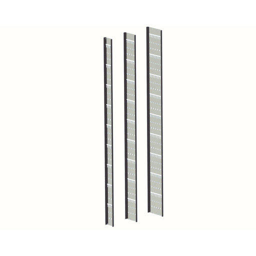 Schäfer IT - Kabelführung für Gehäuse/Schränke IS-1 Kabelrinne 150 B506152000 x 2000 7035 verp