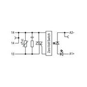 WAGO - Optokoppler Optokopplermodul 859-734 lichtgrau