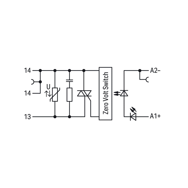WAGO - Optokoppler Optokopplermodul 859-734 lichtgrau