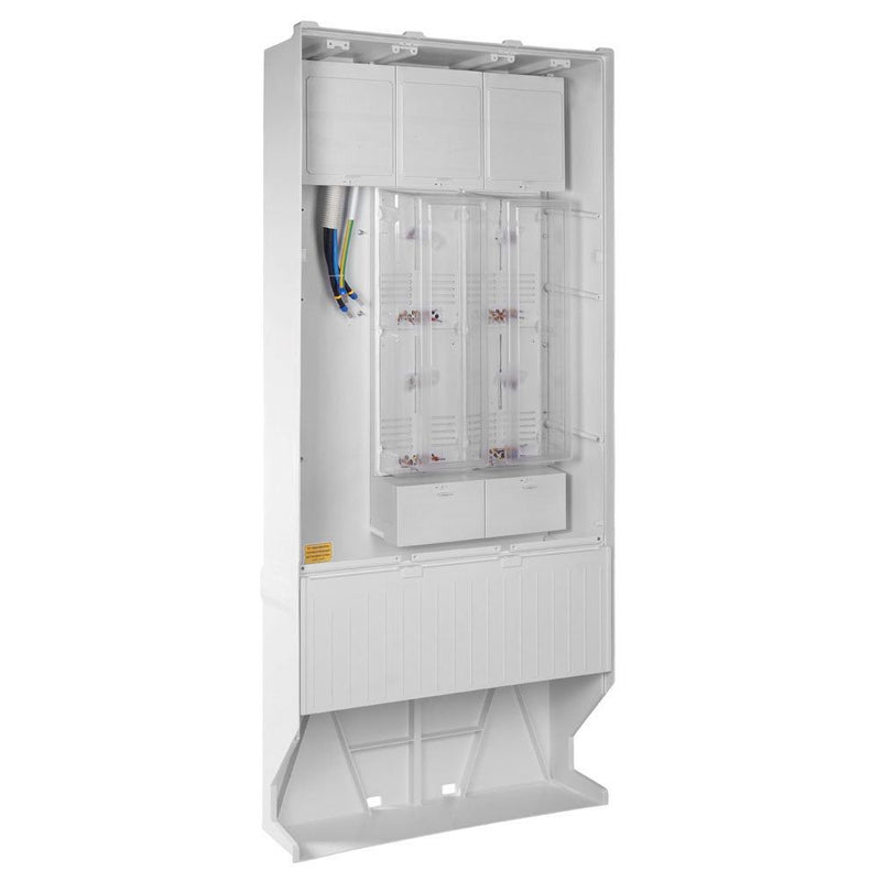 GSAB Elektrotechnik - Zähler-Komplettschrank Zähleranschlusssäule 03.88.1P41HSA enviaM 4 Zählerpl