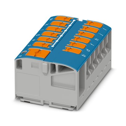 Phoenix Contact - Durchgangs-Reihenklemme Verteilerblock PTVFIX 6/12X2,5 BU − 20 Stück