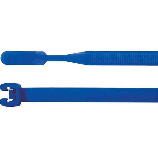 HellermannTyton - Kabelbinder Q30LR PA66 BU 100 250x3,6mm − 512000 Stück
