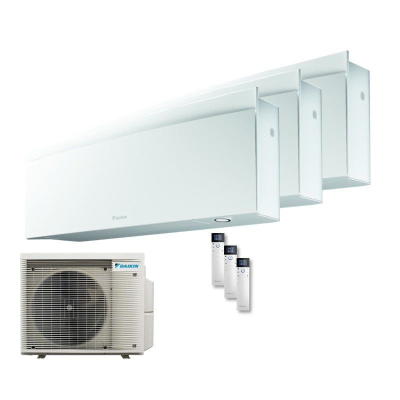 Daikin - Klimaanlage Set 3 x Wandgerät Emura 3,5/4,8 kW - FTXJ35AW + 2 x FTXJ50AW + 4MXM80A