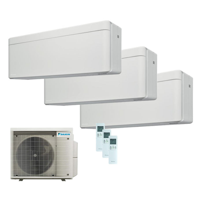 Daikin Klimaanlage Set 3 x Wandgerät Stylish 2,0/3,4/5,0 kW - FTXA20CW + FTXA35CW + FTXA50CW + 4MXM80A