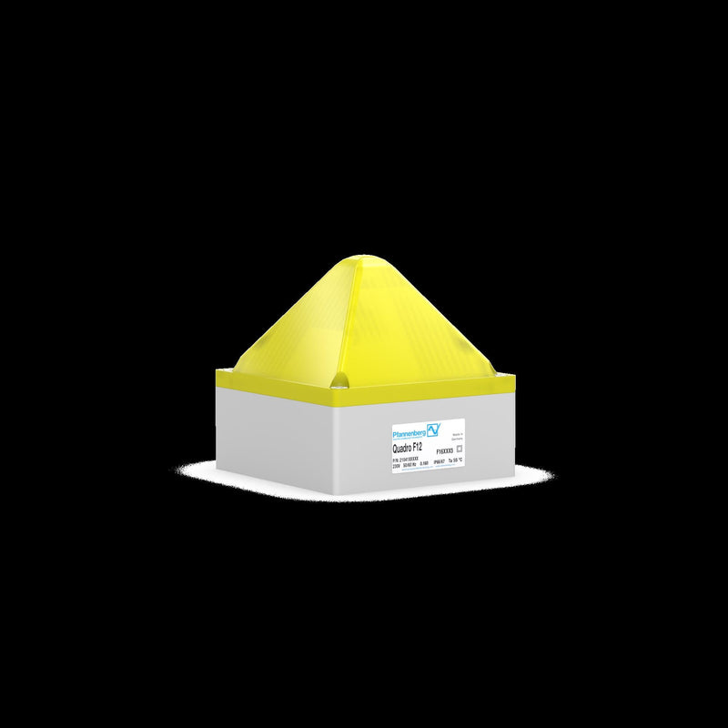 Pfannenberg - Blitzleuchte QUADRO F12 230 AC YE ge,230AC,13J,IP66/67
