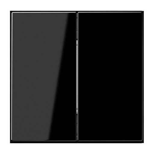 Jung - Sender/Fernbedienung für Installationsschalterprogramme Matter Taster MAT LS 995 SW 2f 4k LS schwarz