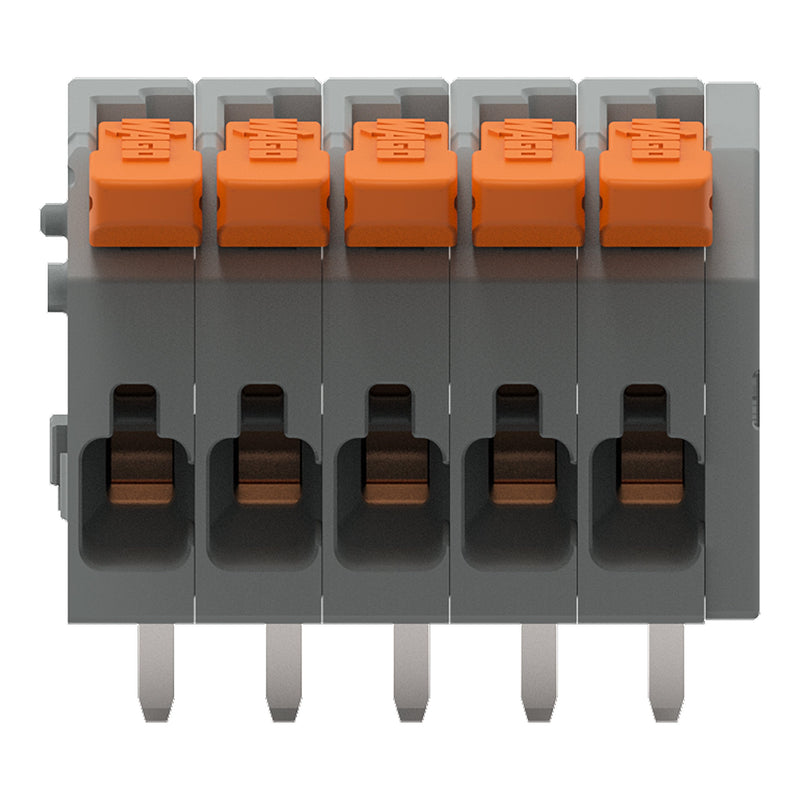 WAGO - Leiterplattenklemme 2601-1105 1,5mm²,gr − 100 Stück