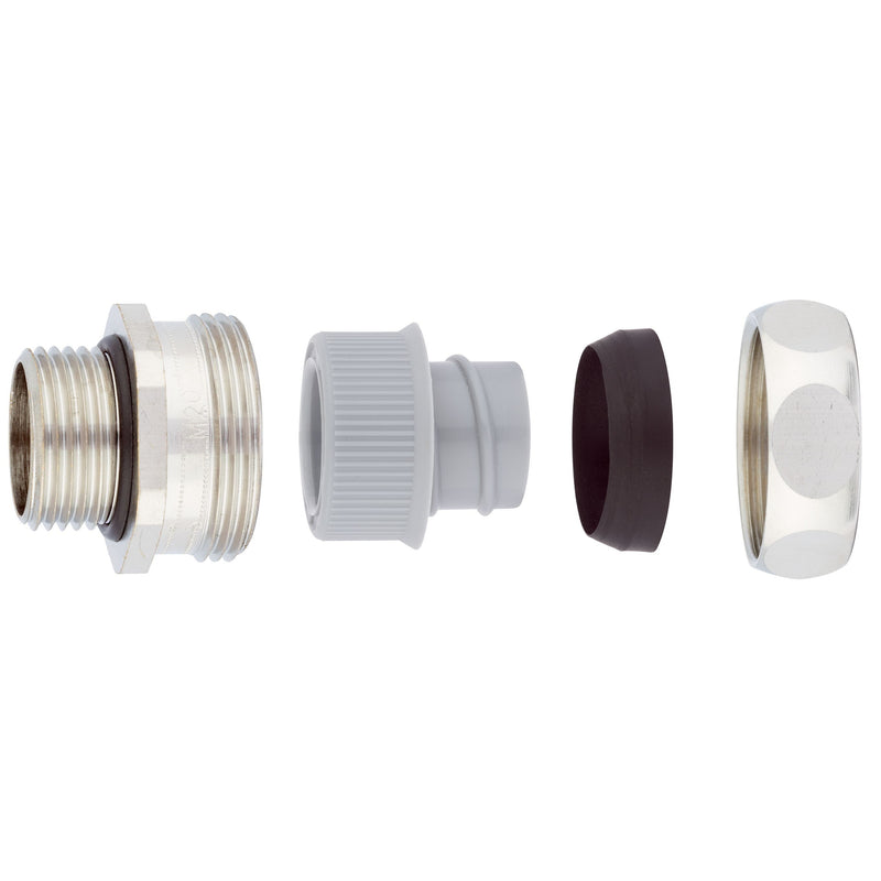 Lapp Zubehör - Metall-Schutzschlauch-Verschraubung SILVYN-US-M-50X1,5-EE-K 55502608 − 10 Stück