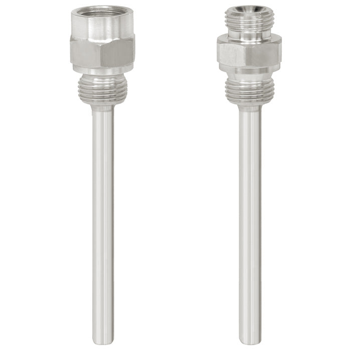 Wika Wiegand - Zubehör/Ersatzteile für Sensoren für Heizung, Klima und Lüftung Schutzrohr TW45-F f. 8mm 3278230 G1/2B G1/2inn 142mm