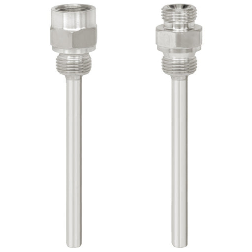 Wika Wiegand - Zubehör/Ersatzteile für Sensoren für Heizung, Klima und Lüftung Schutzrohr TW45-F f.10mm 3244431 G1/2B G1/2inn 82mm