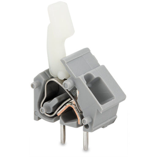 WAGO - Leiterplattenklemme Anreihbar.Leiterplattenkl. 256-754/333-000 Drücker,2,5mm²,bl − 400 Stück
