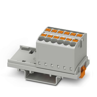 Phoenix Contact - Durchgangs-Reihenklemme Verteilerblock PTFIX 12X2,5#1221415 − 8 Stück