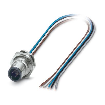 Phoenix Contact - Patchkabel Kupfer Gerätesteckverbinder SACC-DSI-M12#1238814 Hinterwand − 50 Stück