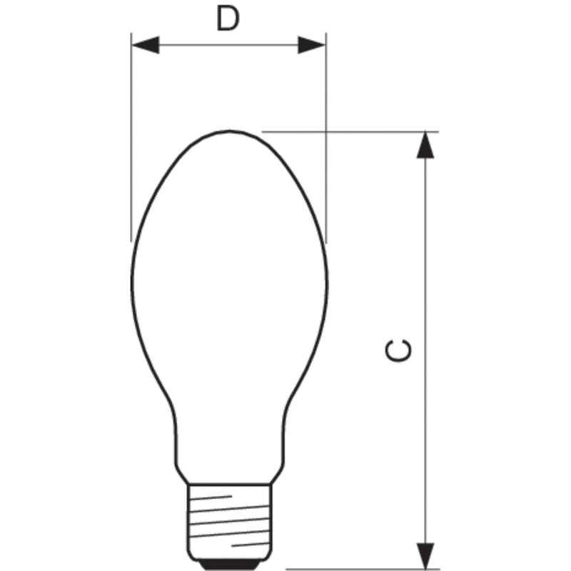 Philips Lighting - Natriumdampf-Hochdrucklampe Entladungslampe SON APIA Plus 70W 70W E27
